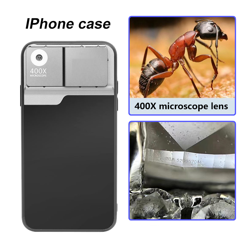 Photography With Iphone 15 - Casing Mikroskop Pembesar 400X untuk iPhone