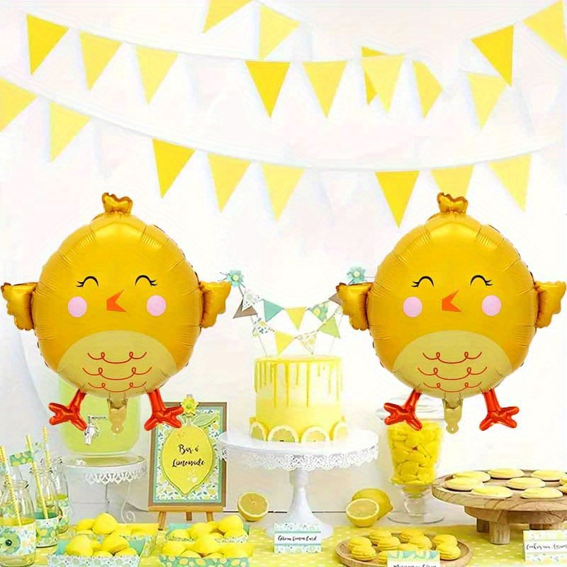 Photography Yellow - 2 Buah Balon Berbentuk Ayam Bahagia