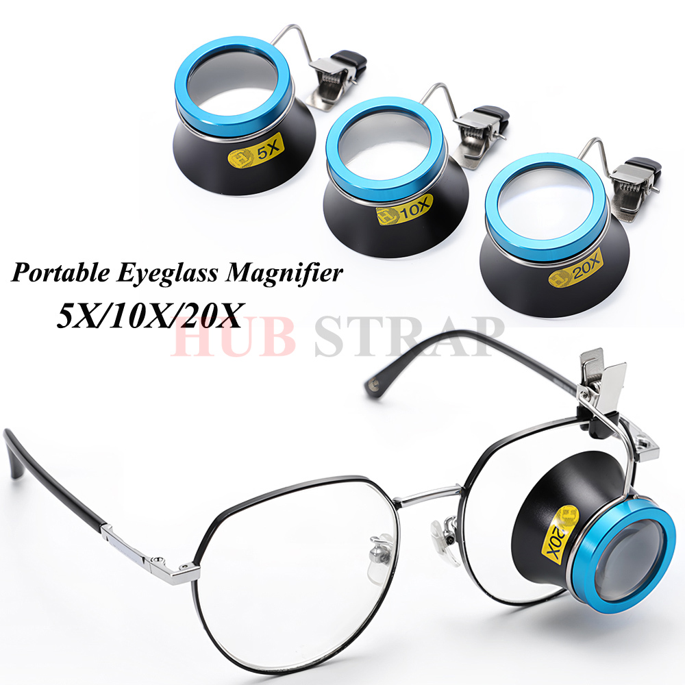 Eye Piece Magnifier - Kaca Pembesar 5X 10X 20X, Lensa