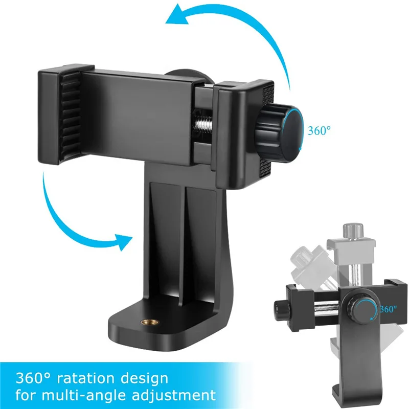 Photography With Iphone 15 - Klip Braket Tripod Ponsel Universal 1/4