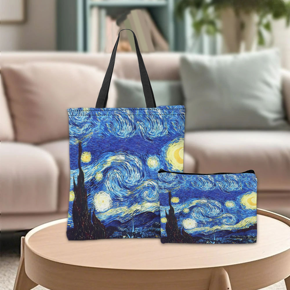 Photography Art - Tas Tote Seri Van Gogh Kantong