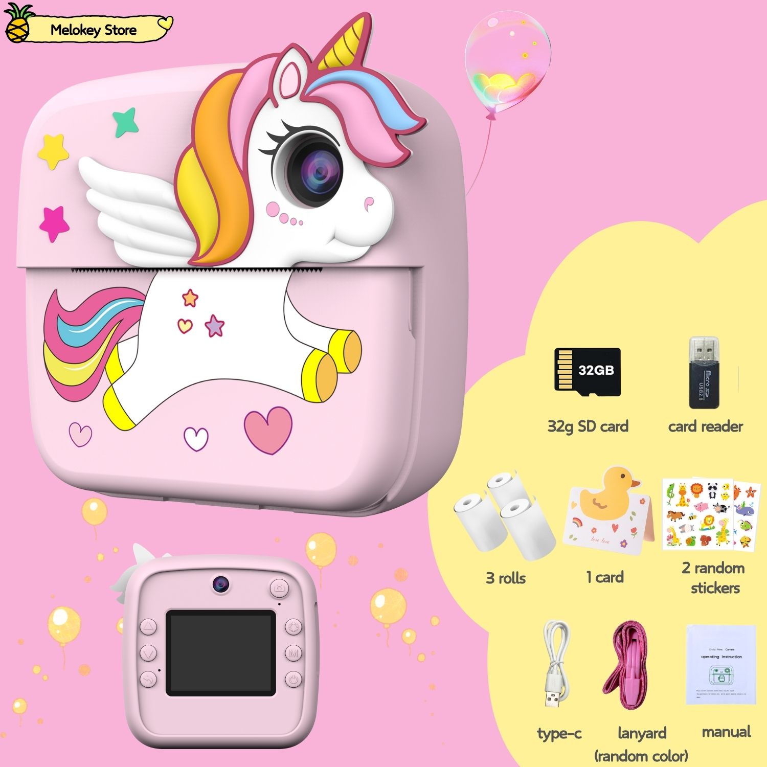 Photography Close Up - Printer Kamera Foto Anak-anak dengan Video