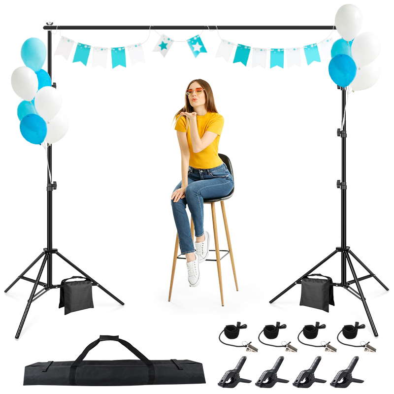 Photography Term - Penyangga latar belakang Studio Video, Kit