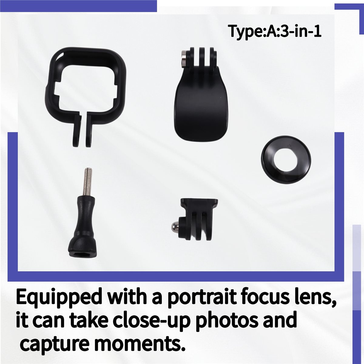 Photography Close Up - M05K JSR JUNESTCR untuk Insta360 GO