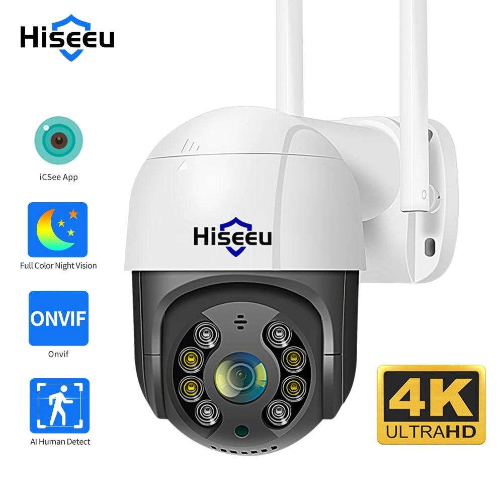 Photography Term - Hiseeu Kamera Wifi 8MP 4K PTZ