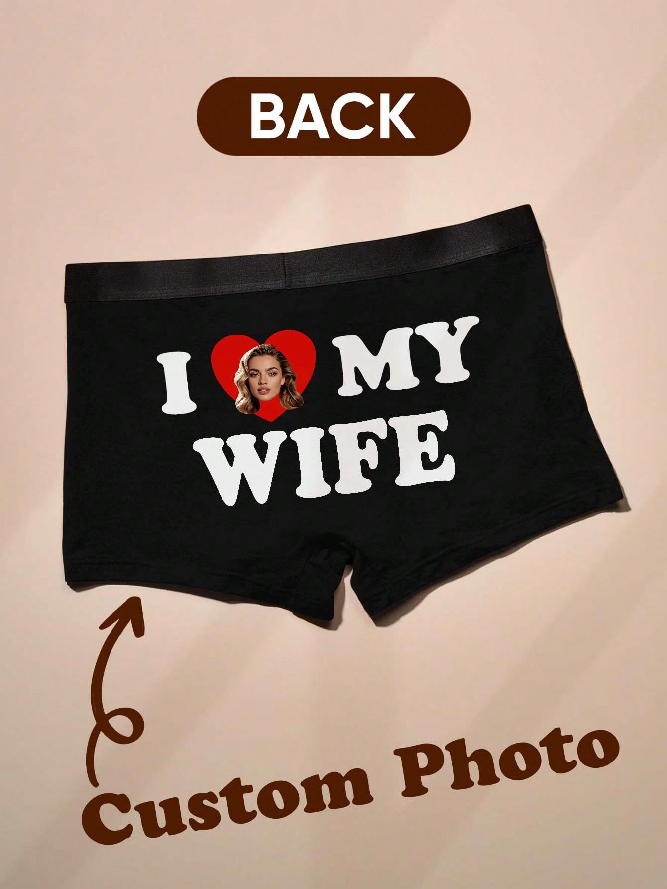 Photography Style - Celana Boxer Foto Kustom untuk Pria