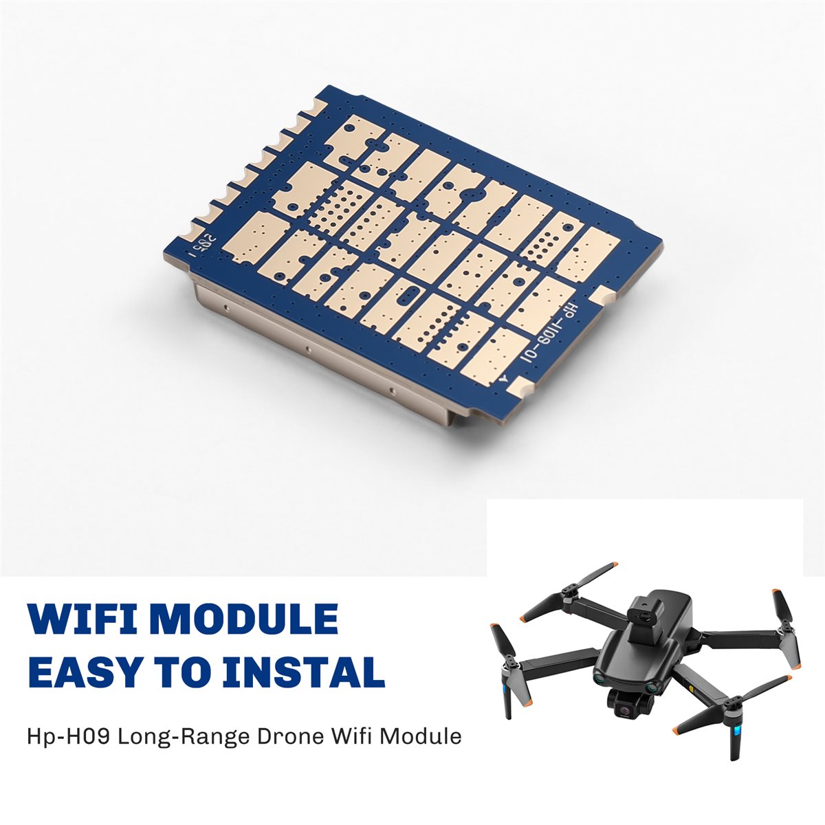 Photography Hp - popop Hp-H09 Drone Jarak Jauh Modul