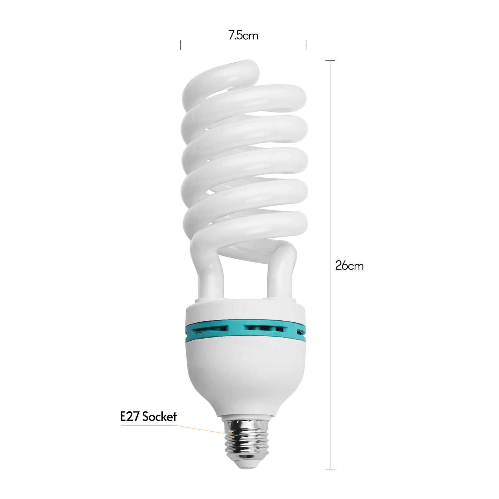Andoer Bohlam Lampu Neon Spira - Photography Bulb ulasan dan harga