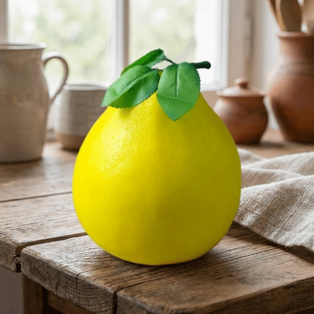 Buah Grapefruit Buatan Simulas - Photography Yellow ulasan dan harga