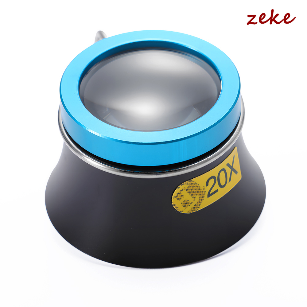 Kaca Pembesar 20X 10X 5X, Lens - Eye Piece Magnifier ulasan dan harga