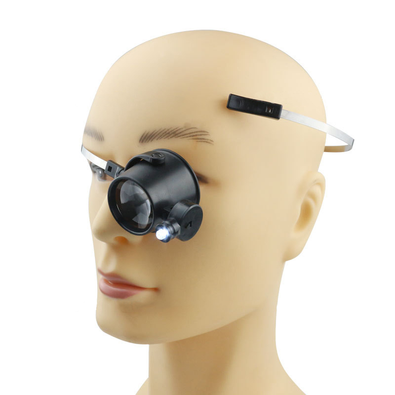 Kaca pembesar 15X dengan lampu - Eye Piece Magnifier ulasan dan harga