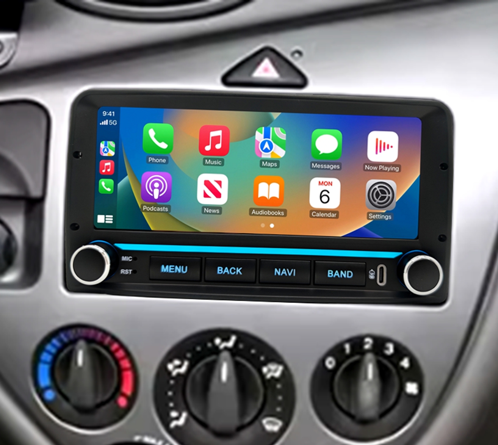 Radio Mobil Carplay Untuk Ford - Photograph Mp3 ulasan dan harga