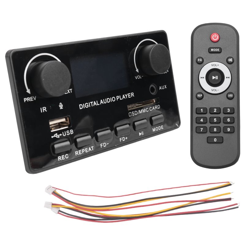 Papan Dekoder MP3 Bluetooth 5. - Photograph Mp3 ulasan dan harga