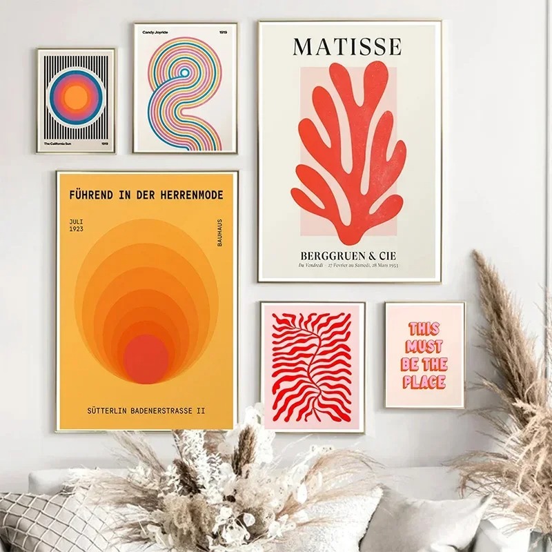 Matisse Kanvas Abstrak Blok Wa - Photography Architecture ulasan dan harga