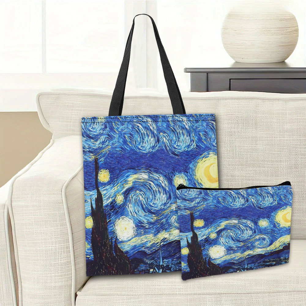 Tas Tote Seri Van Gogh Kantong - Photography Art ulasan dan harga