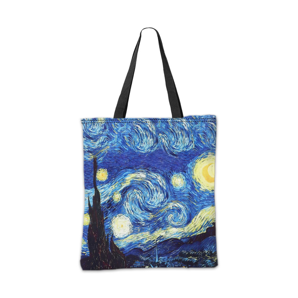 Tas Tote Seri Van Gogh Kantong - Photography Art ulasan dan harga