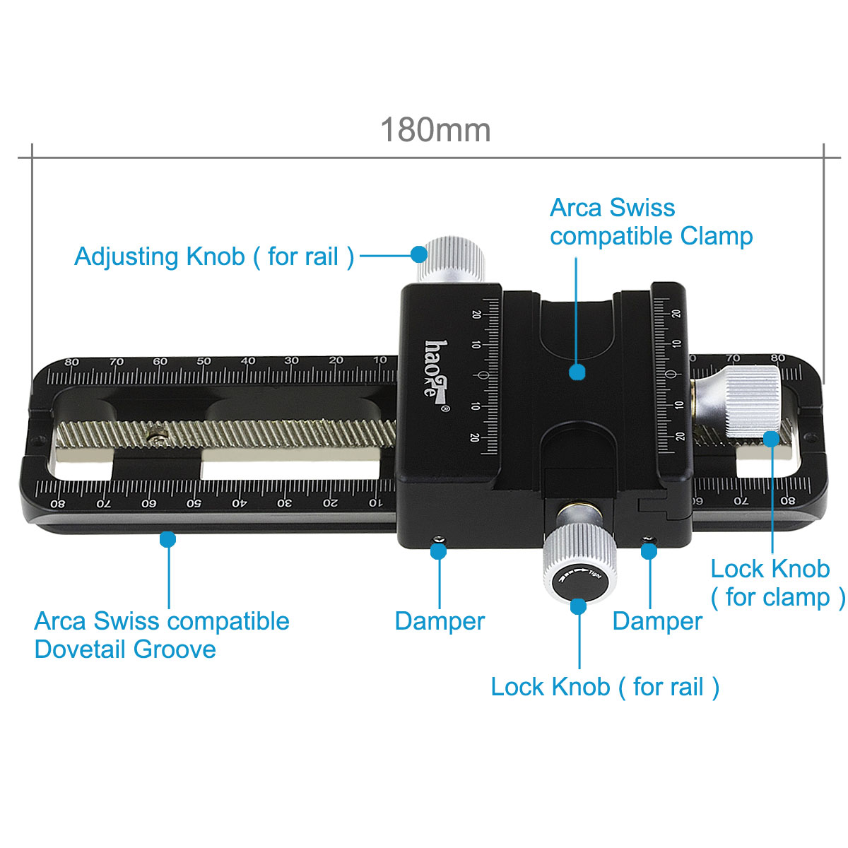 Haoge Penggeser Rel Fokus Makr - Photography Close Up ulasan dan harga