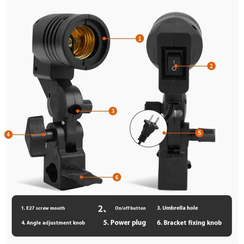 Kabel Hitam 1.8M Soket E27 Sof - Photography Bulb ulasan dan harga