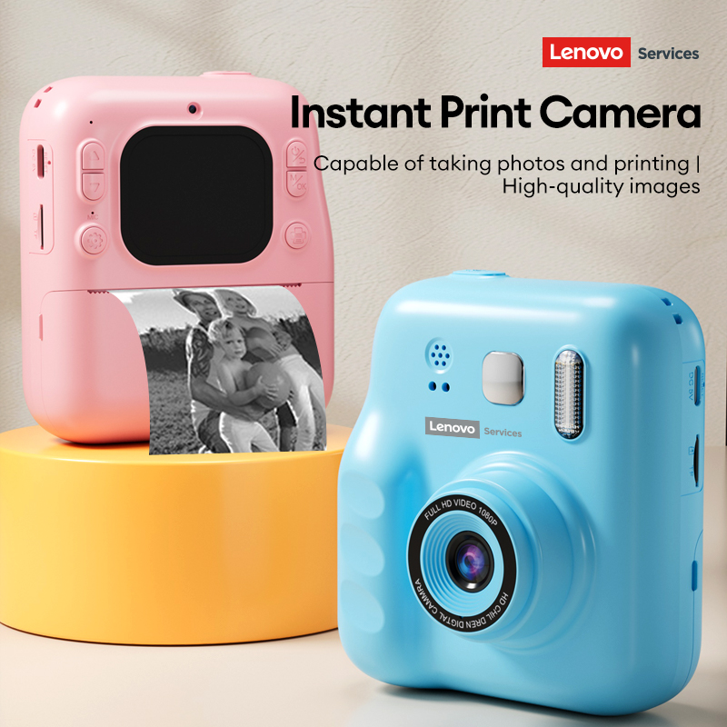 Kamera Cetak Warna Lenovo Kame - Photography Close Up ulasan dan harga