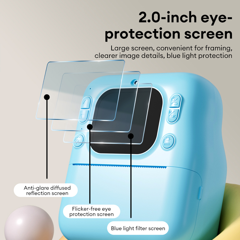 Kamera Cetak Warna Lenovo Kame - Photography Close Up ulasan dan harga