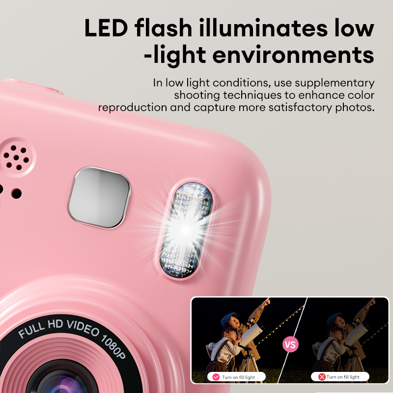 Kamera Cetak Warna Lenovo Kame - Photography Close Up ulasan dan harga