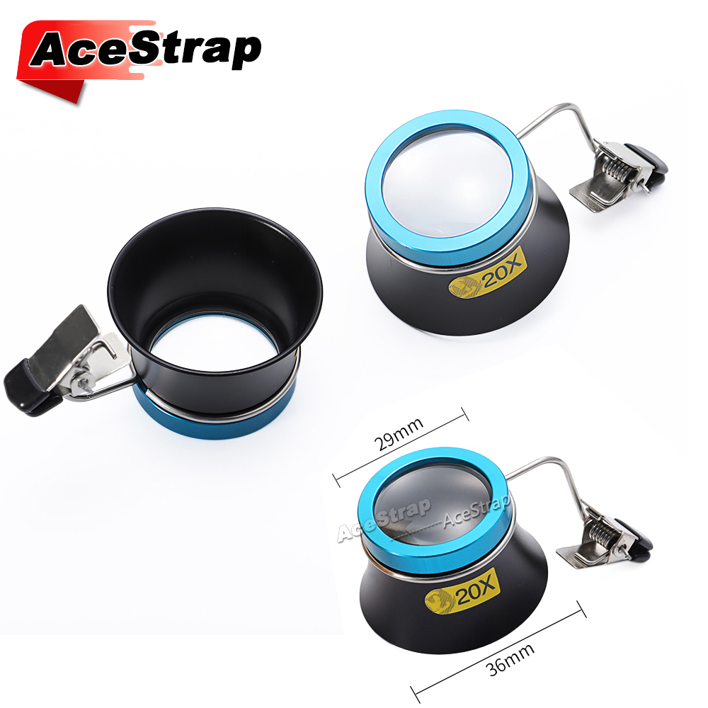 Kaca Pembesar Portabel 5X 10X  - Eye Piece Magnifier ulasan dan harga