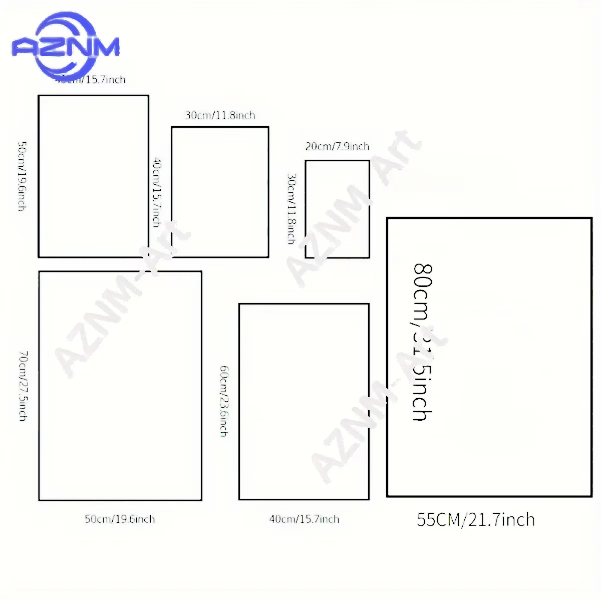 1/2 Buah Set Cetakan Seni Abst - Photography Kit ulasan dan harga