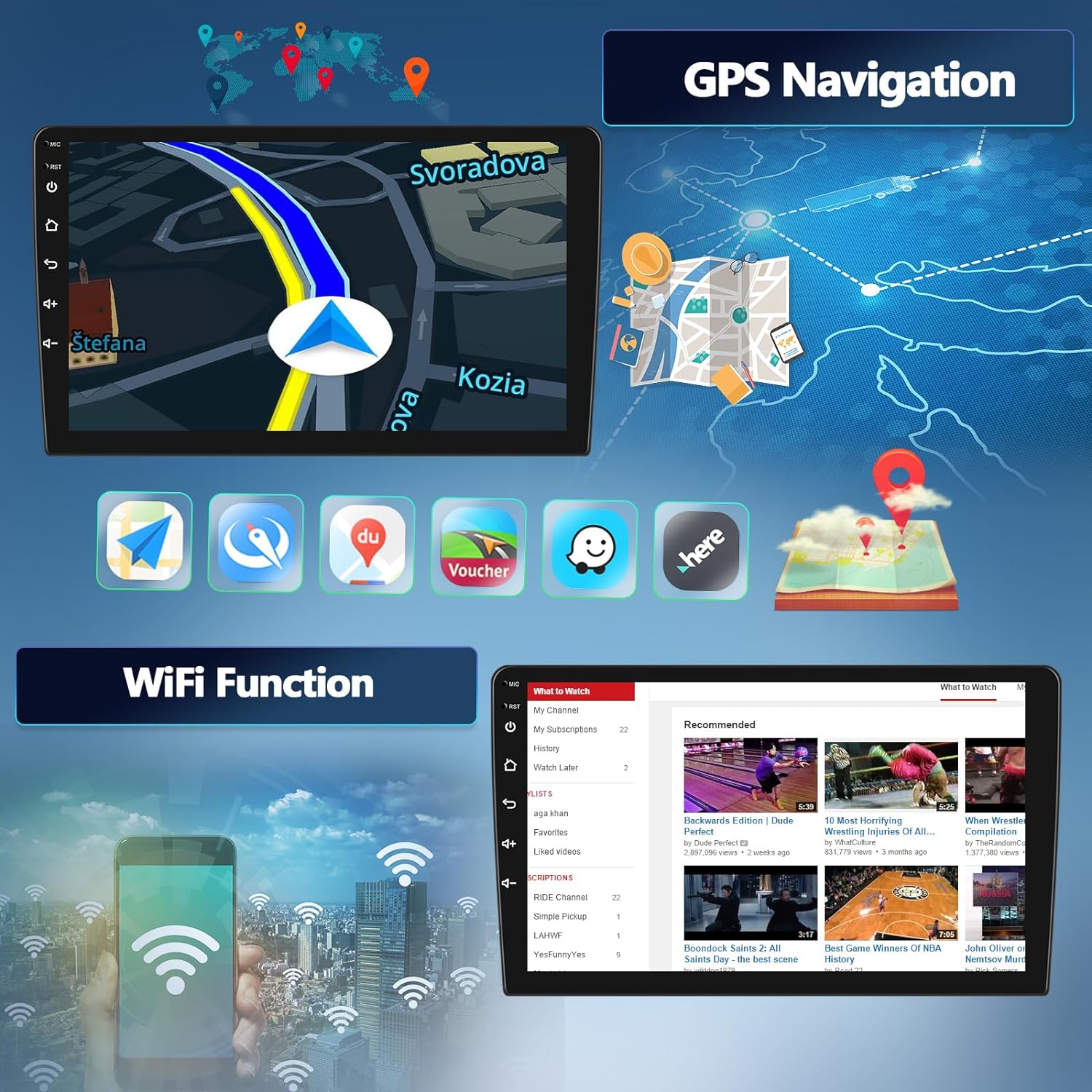 Android 16 Carplay Auto Untuk  - Photograph Mp3 ulasan dan harga
