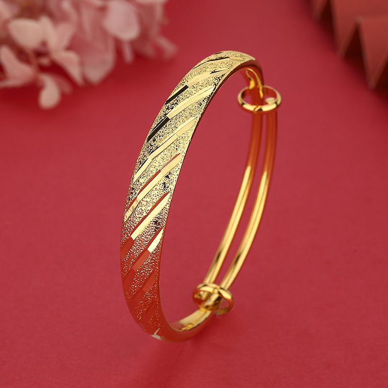 Gelang Lebar Wanita Emas 24K | - Photography Yellow ulasan dan harga