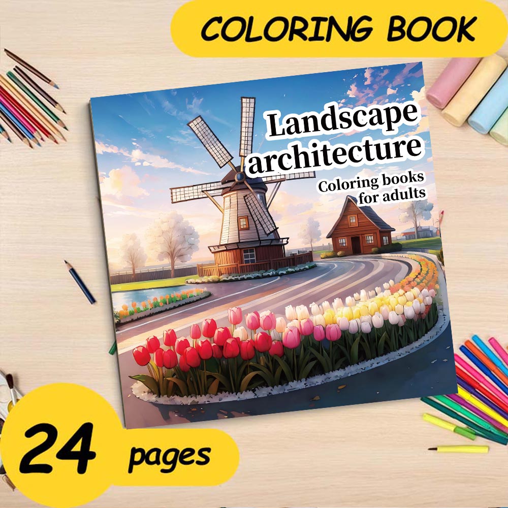 Buku Mewarnai Arsitektur Lansk - Photography Of Book ulasan dan harga