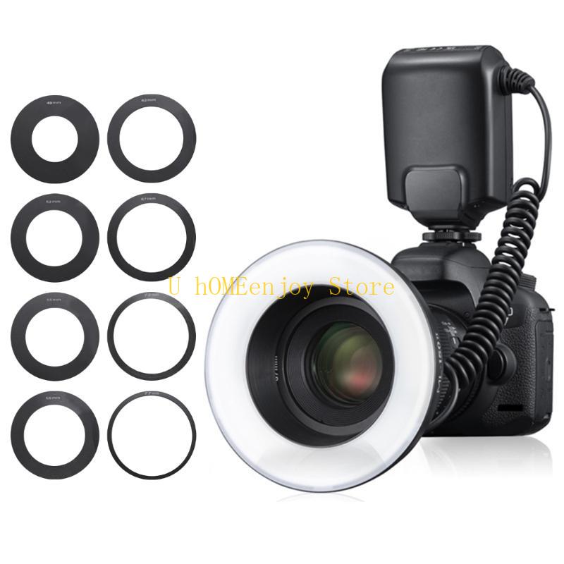 B0KF Cincin LED Portabel Flash - Photography Close Up ulasan dan harga