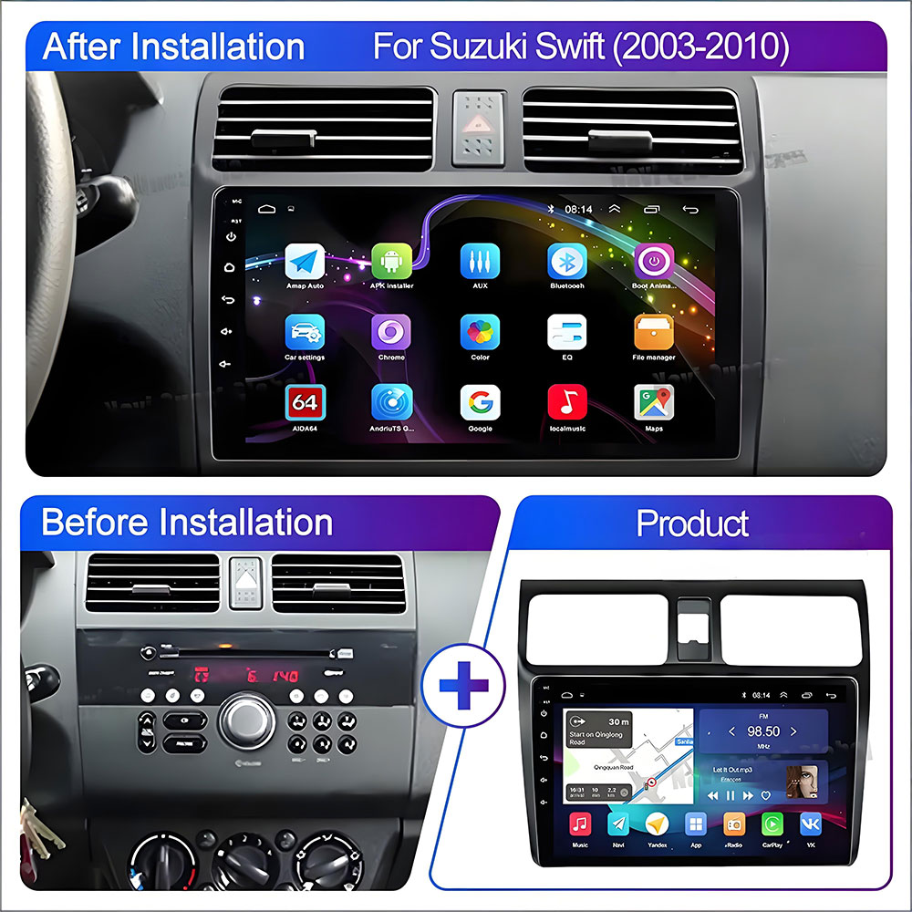 Android 16 Untuk Suzuki Swift  - Photograph Mp3 ulasan dan harga