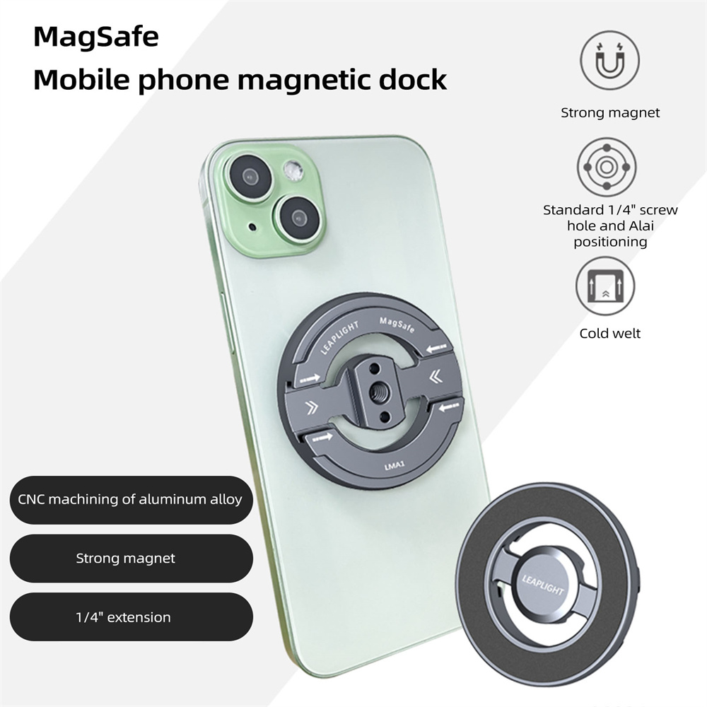 Dudukan ponsel aluminium magne - Photography With Iphone 15 ulasan dan harga