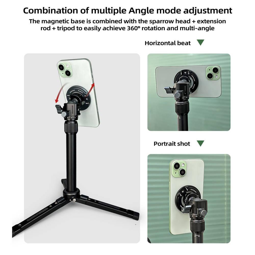 Dudukan ponsel aluminium magne - Photography With Iphone 15 ulasan dan harga