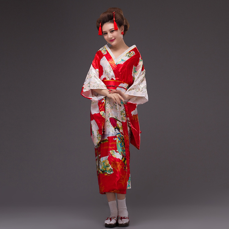 Kostum Kuno Kimono Gaya Wanita - Photography Style ulasan dan harga