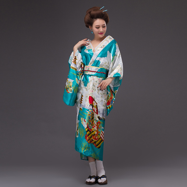 Kostum Kuno Kimono Gaya Wanita - Photography Style ulasan dan harga