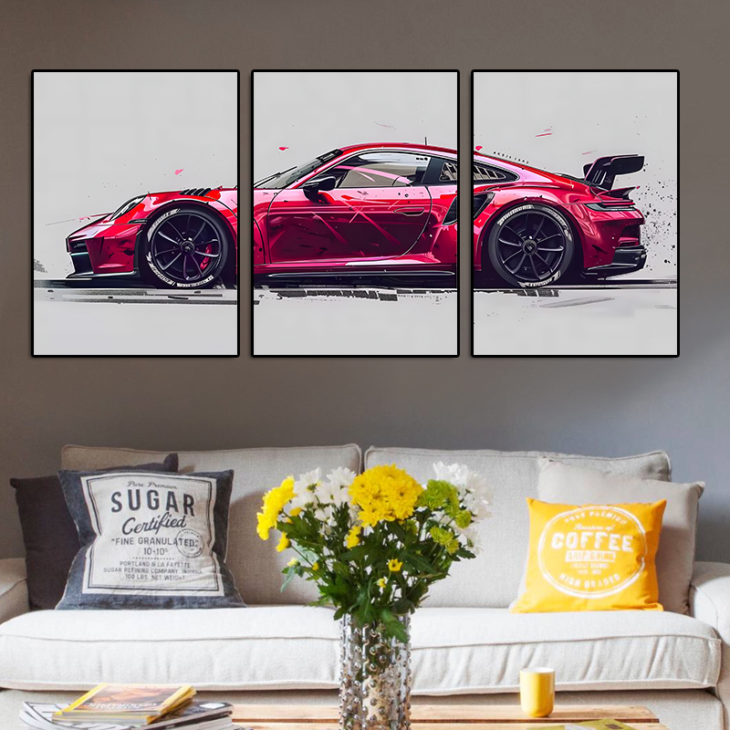 3 Buah/Set Poster Supercar Tan - Photography Kit ulasan dan harga