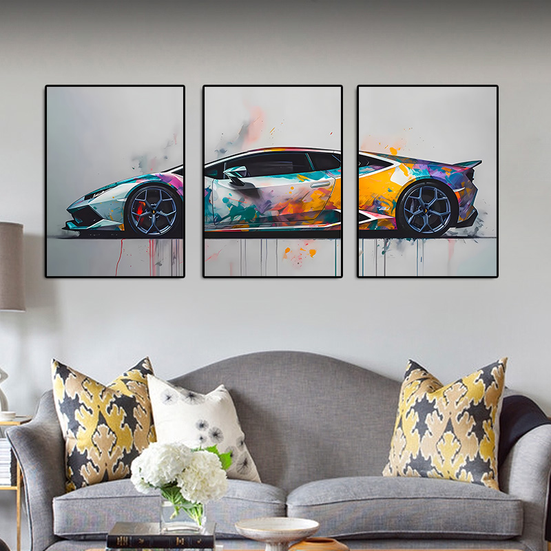3 Buah/Set Poster Supercar Tan - Photography Kit ulasan dan harga