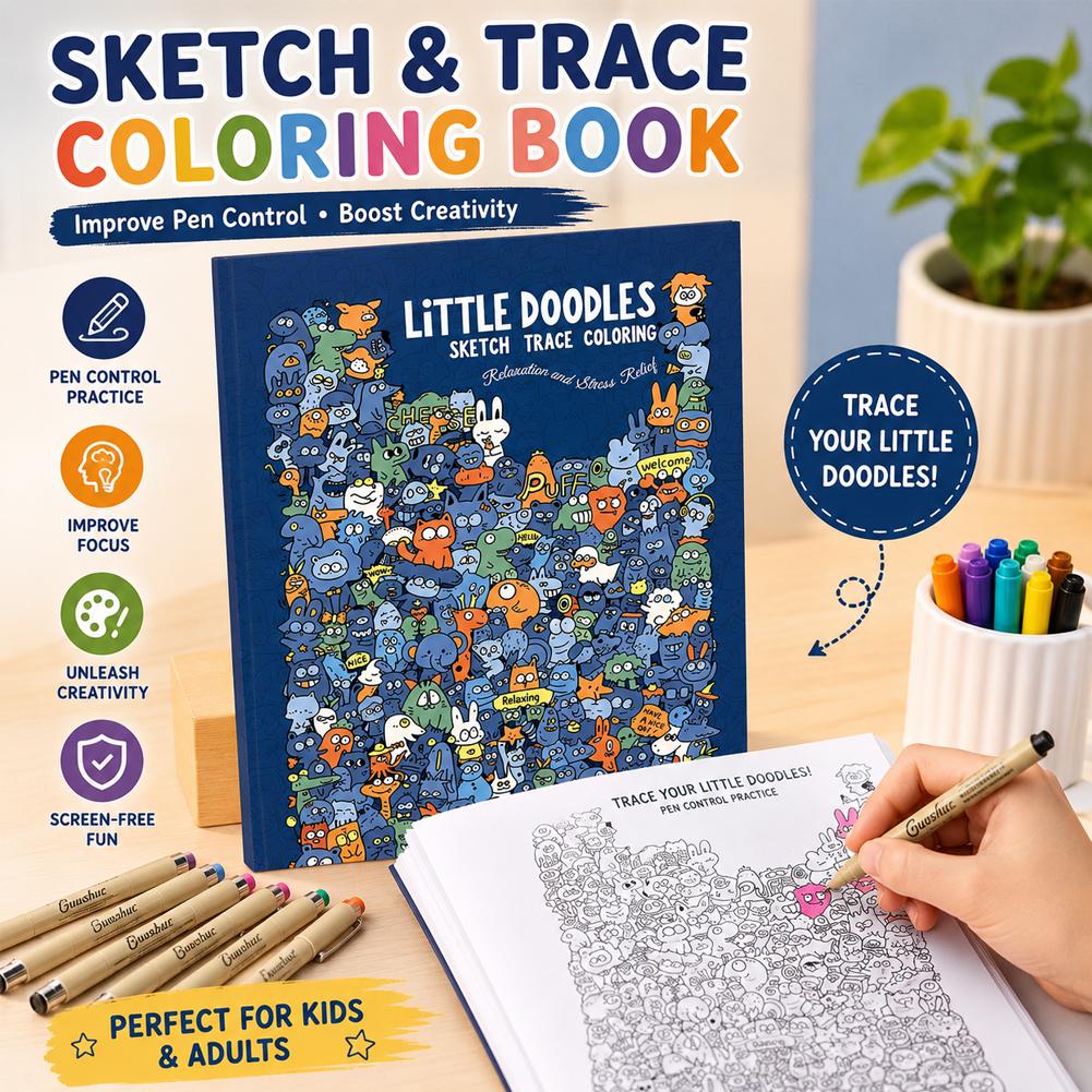 Buku Mewarnai Seni Doodle Krea - Photography Of Book ulasan dan harga