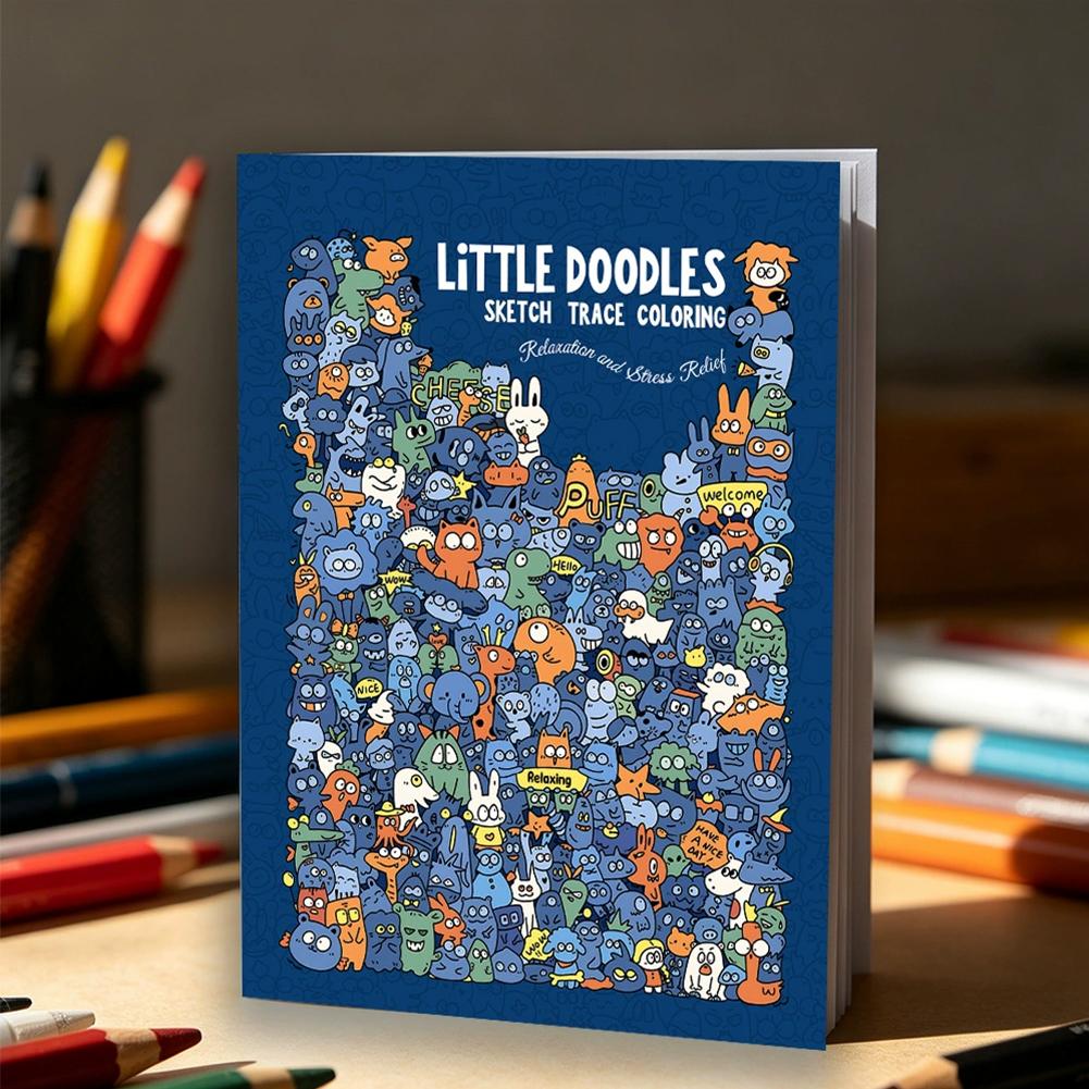 Buku Mewarnai Seni Doodle Krea - Photography Of Book ulasan dan harga