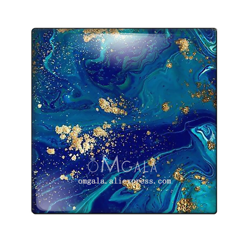 Kaca Cat Air Cabochon Biru Hij - Photography Yellow ulasan dan harga