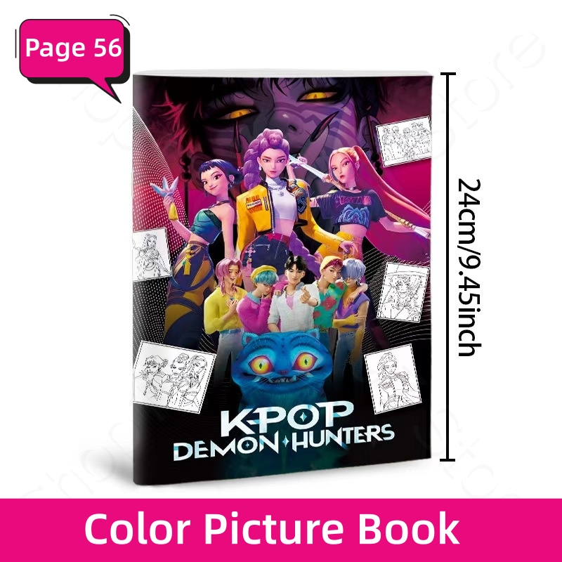 Buku Mewarnai Tema Anime Gilrs - Photography Of Book ulasan dan harga